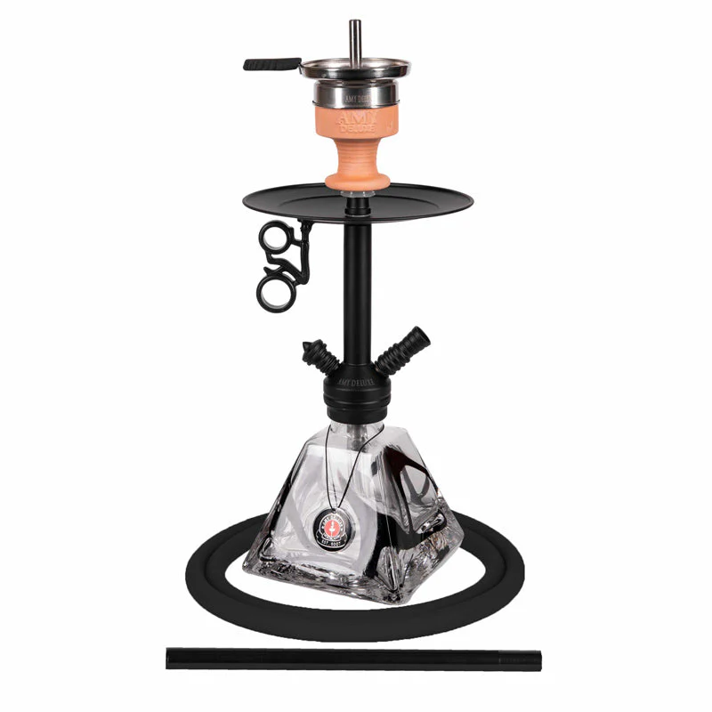 Amy Deluxe Falcon Hookah - Black