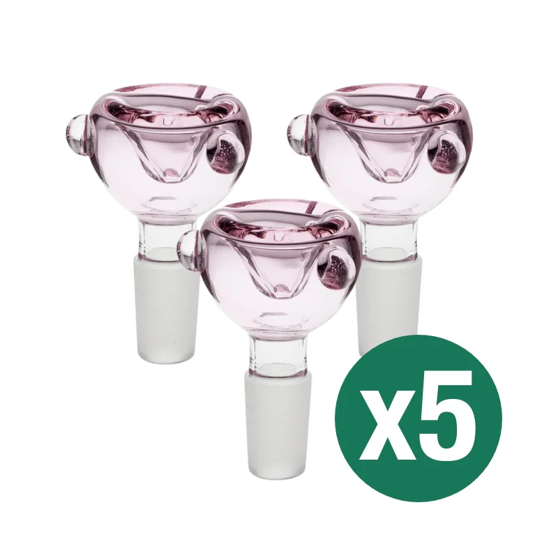 Bubble Glass Cone Piece 14mm (5 Pack) - Image 2