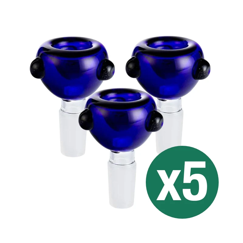 Bubble Glass Cone Piece 14mm (5 Pack) - Image 4