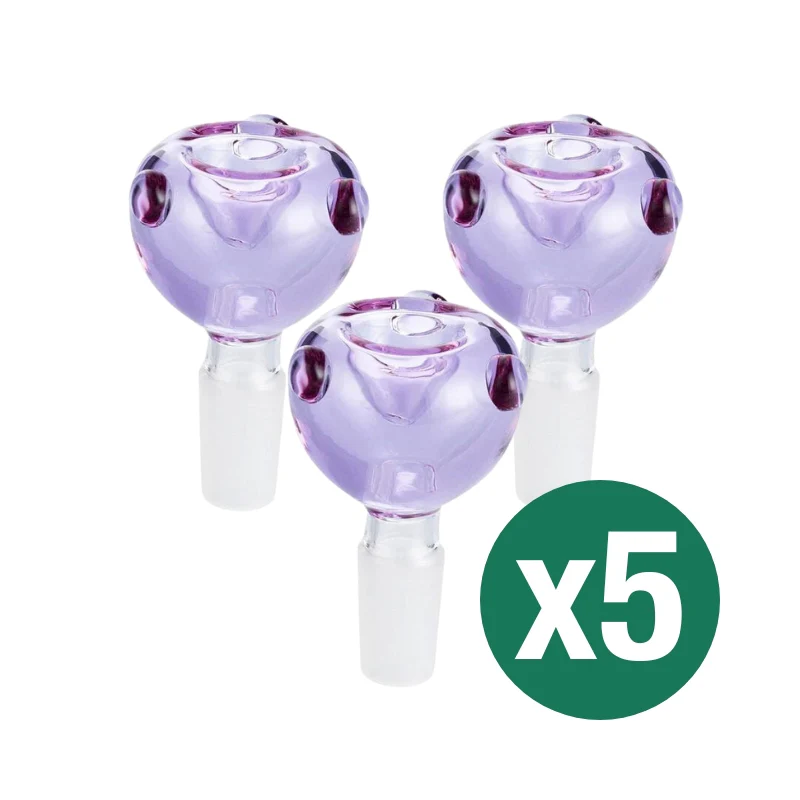 Bubble Glass Cone Piece 14mm (5 Pack) - Image 7