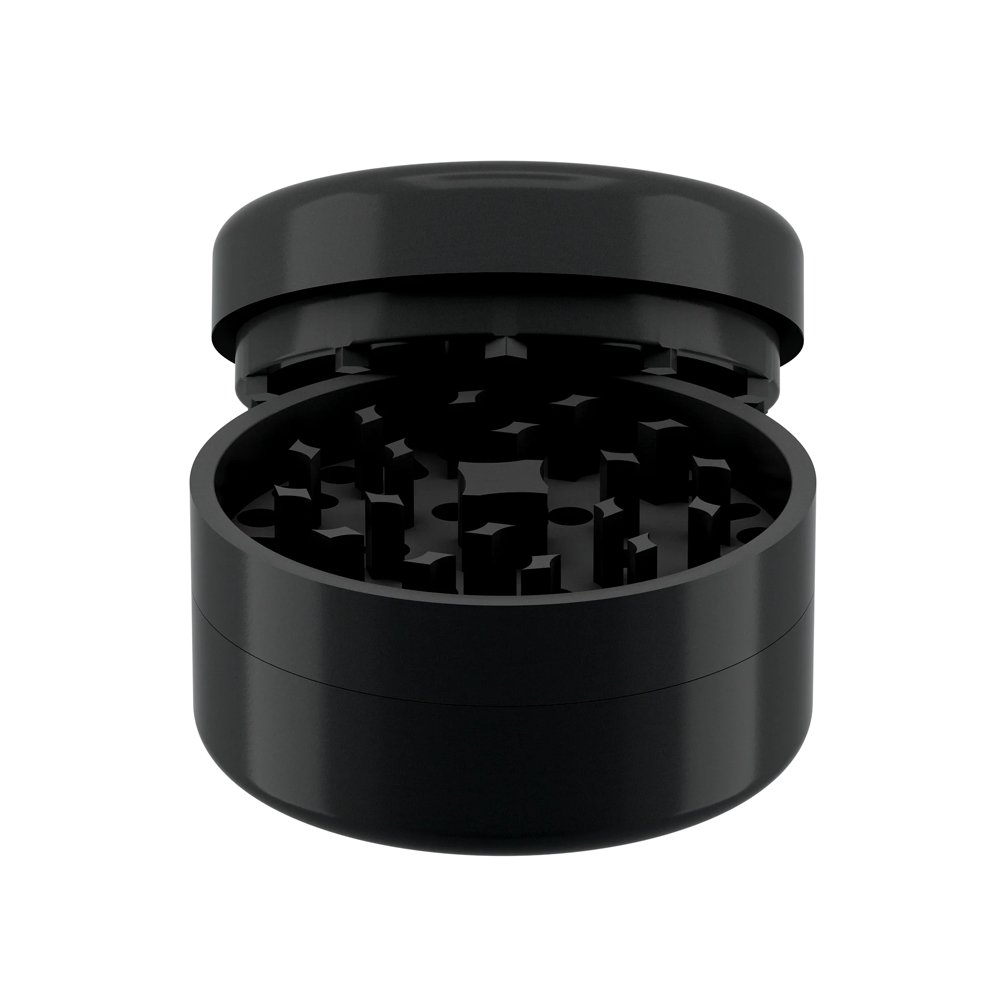 Bud 3-Part Ceramic Ultra Non-Stick Grinder 55mm - Black - Image 4