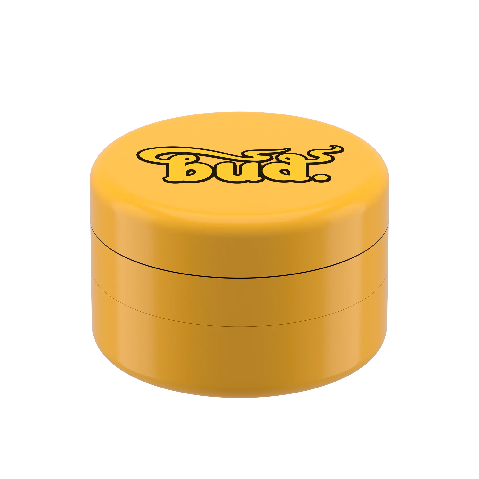 Bud 3-Part Ceramic Ultra Non-Stick Grinder 55mm - Yellow - Image 4