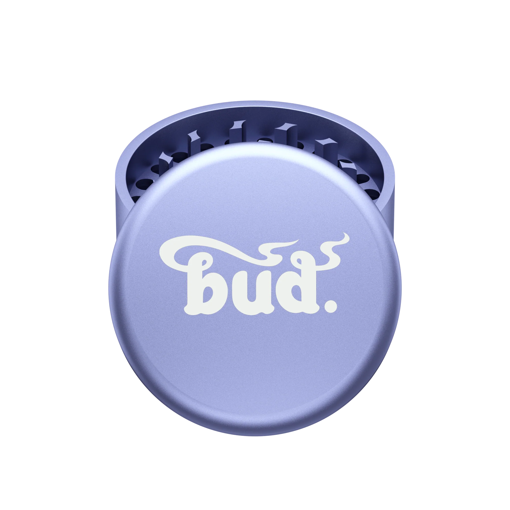 Bud 3-Part Matte Grinder 62mm - Purple