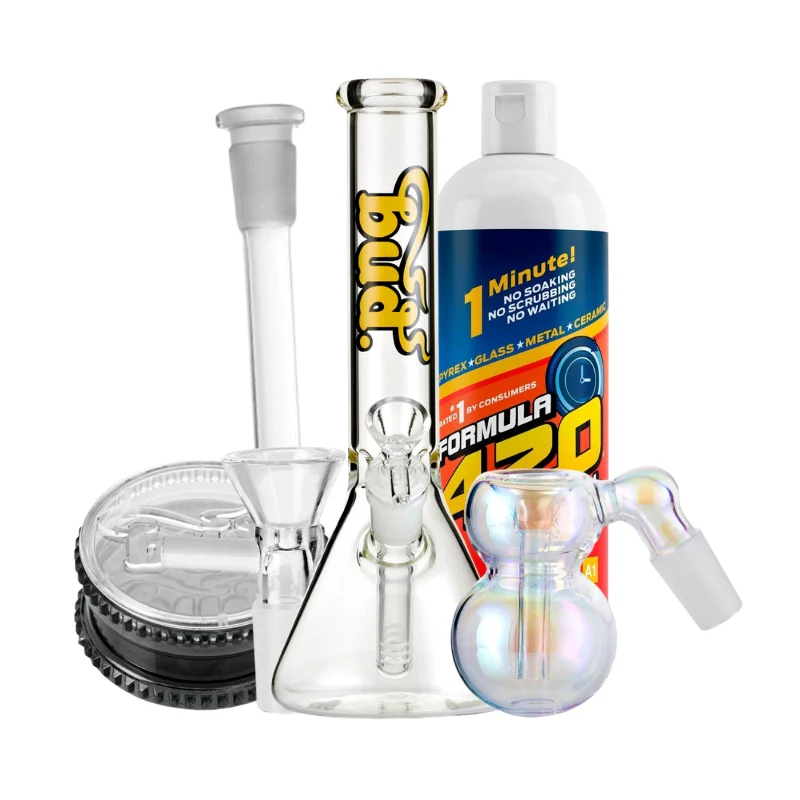 Bud Beaker Bong Bundle - Large