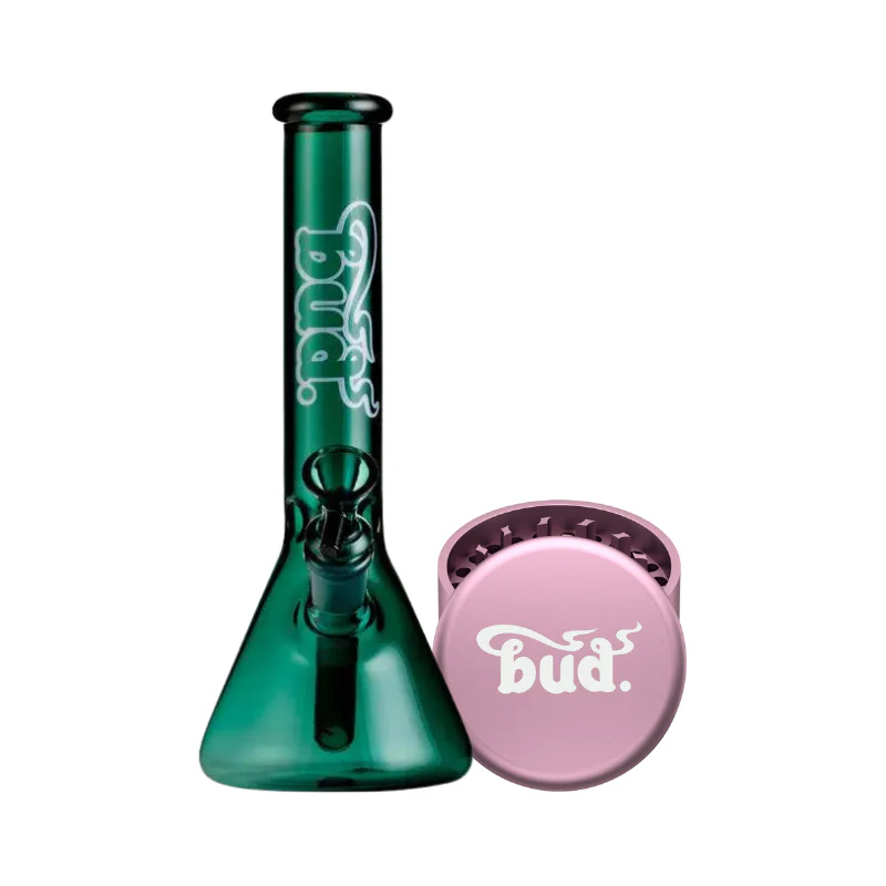 Bud Beaker Bong & Grinder Bundle - Image 5