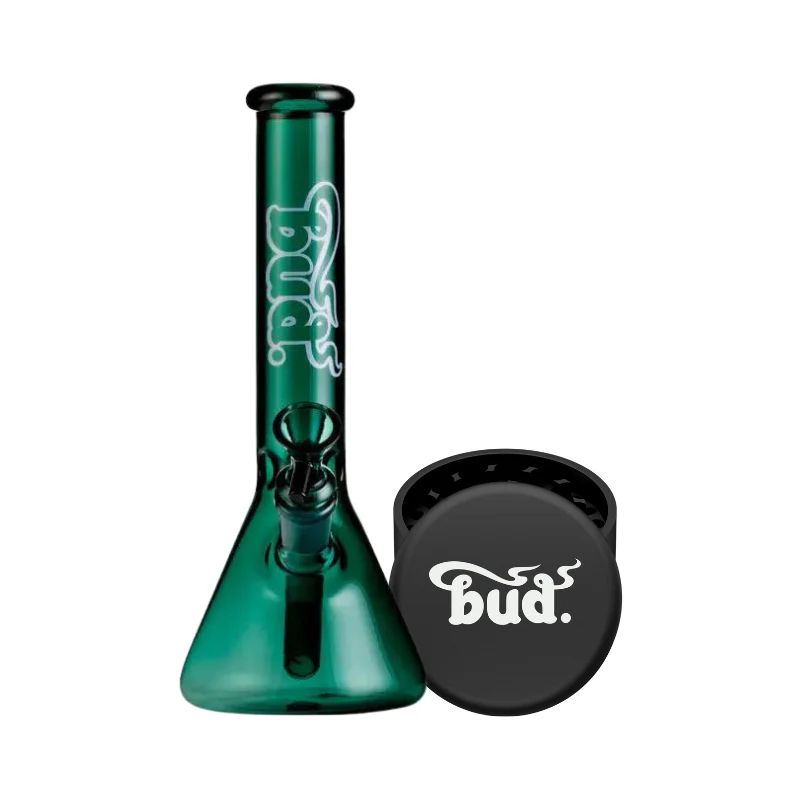 Bud Beaker Bong & Grinder Bundle - Image 6