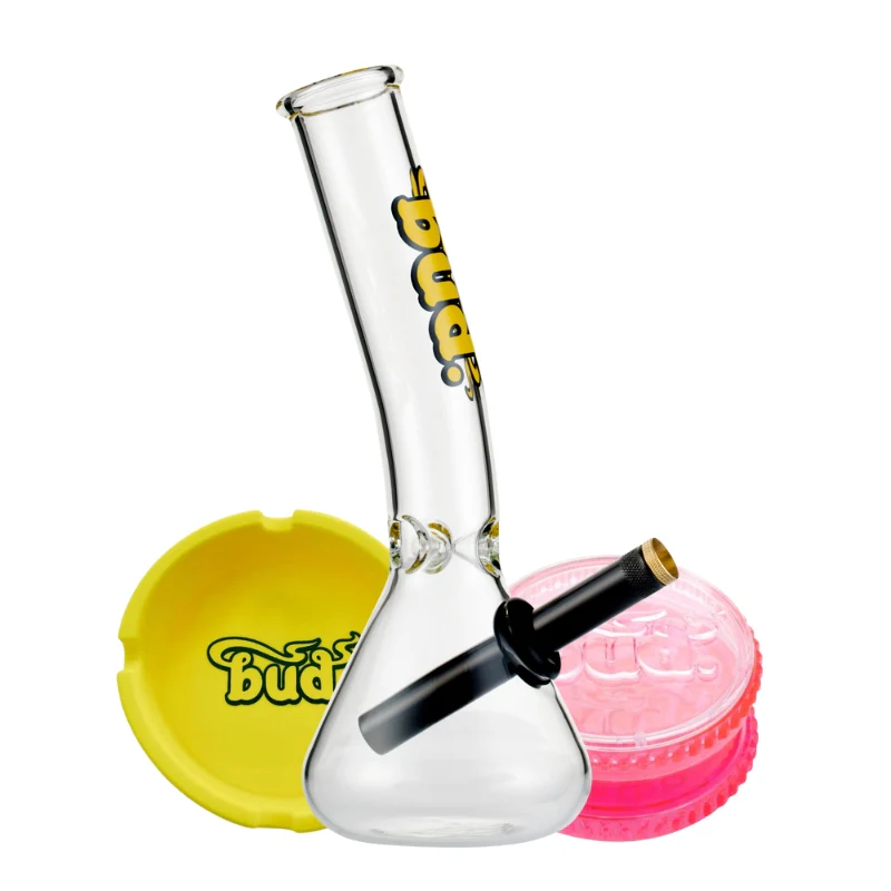 Bud Bent Beaker Bong Bundle - Image 9