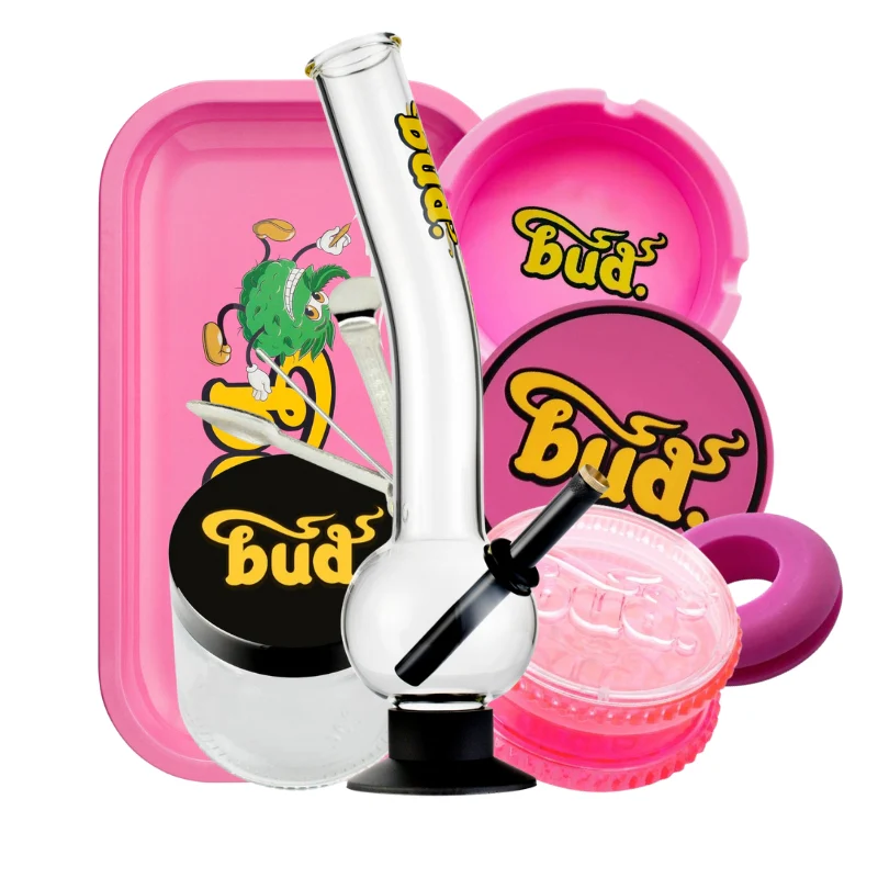 Bud Bent Bubble Bong Bundle - Image 2
