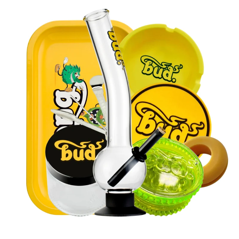 Bud Bent Bubble Bong Bundle - Image 3