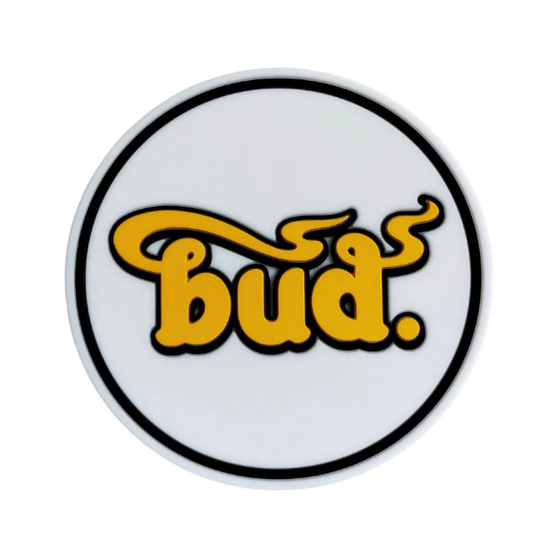 Bud Bong Coaster - White