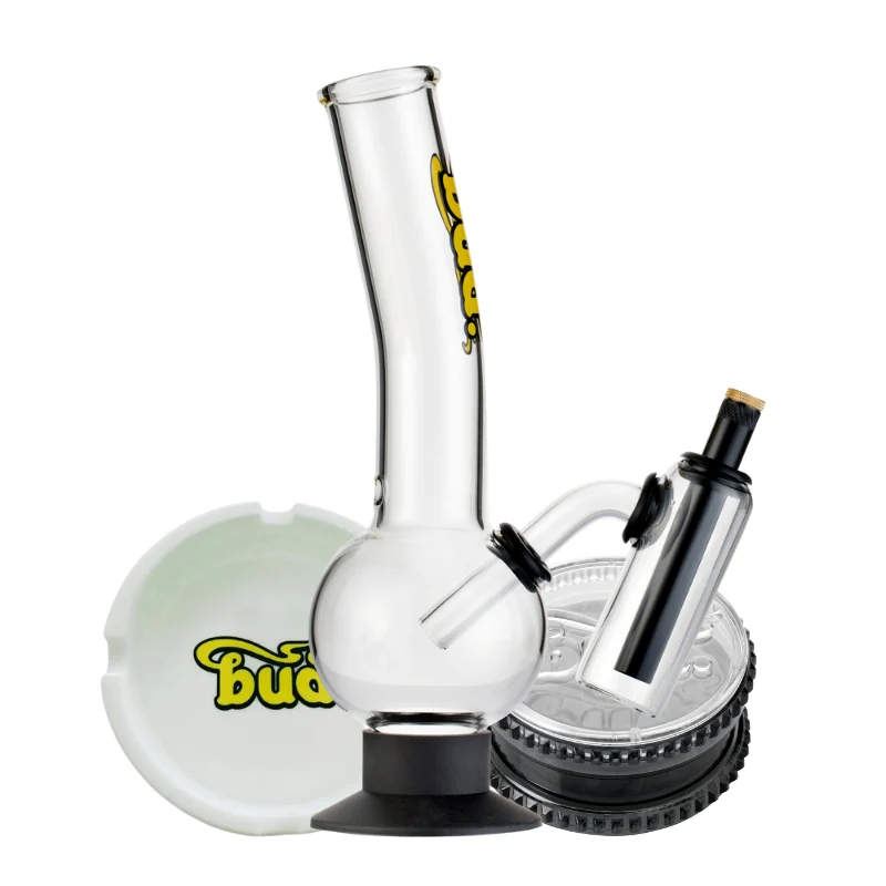 Bud Double Chamber Bubble Bong Bundle - Image 10