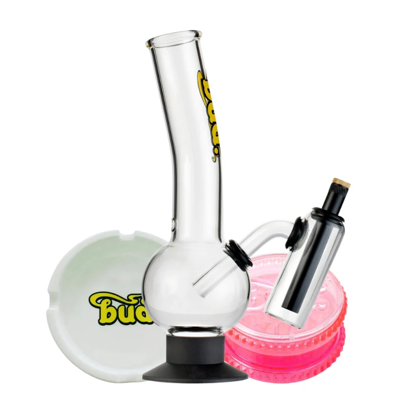 Bud Double Chamber Bubble Bong Bundle - Image 12