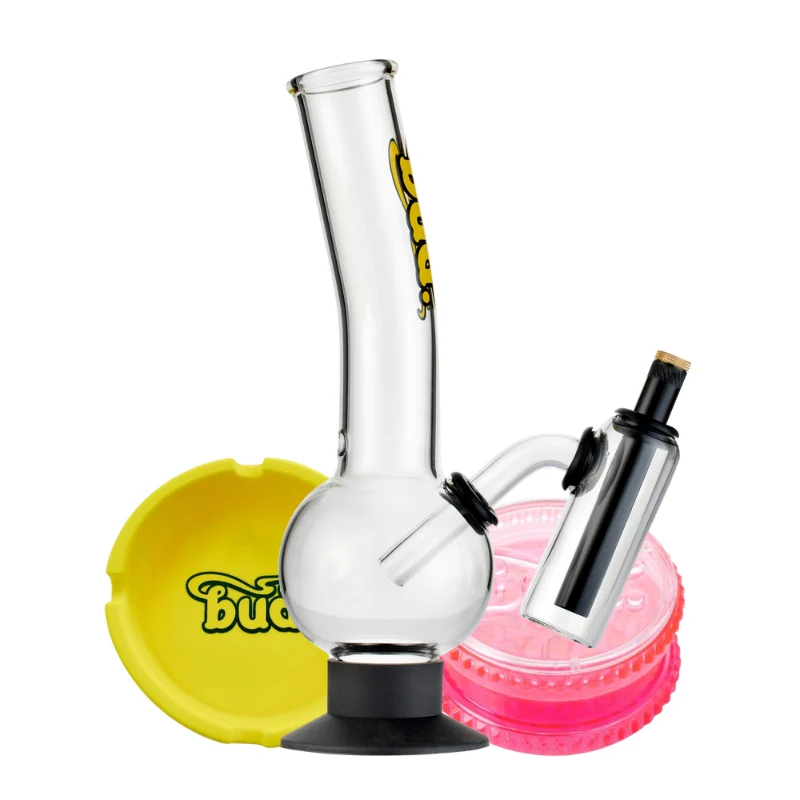 Bud Double Chamber Bubble Bong Bundle - Image 16