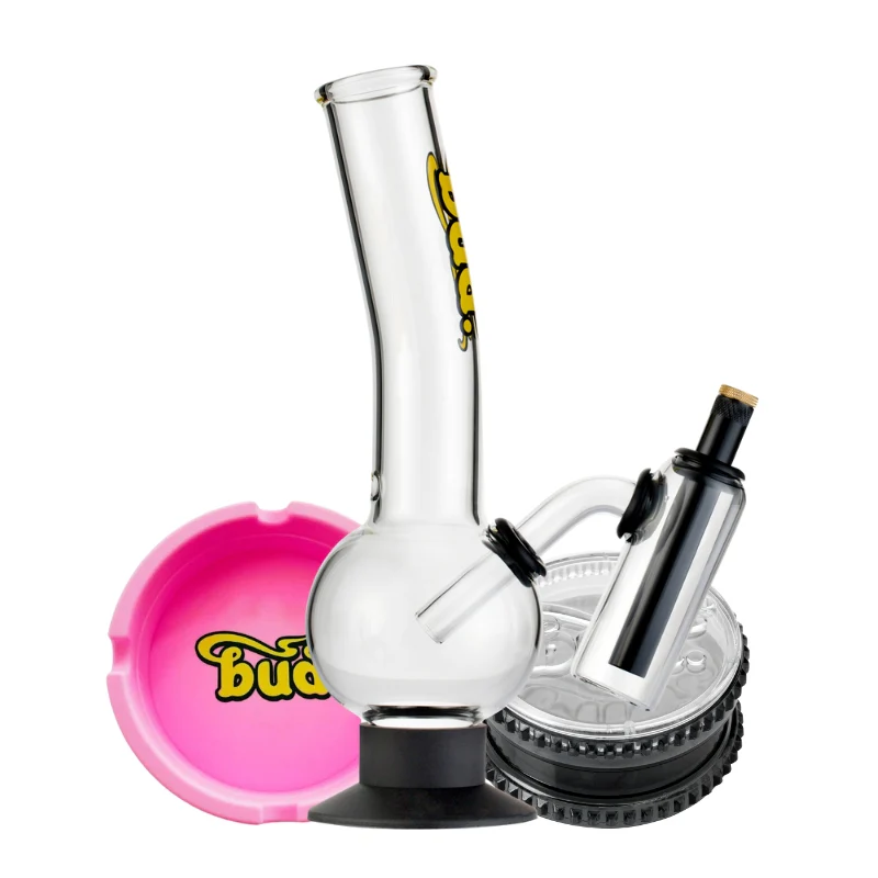Bud Double Chamber Bubble Bong Bundle - Image 6