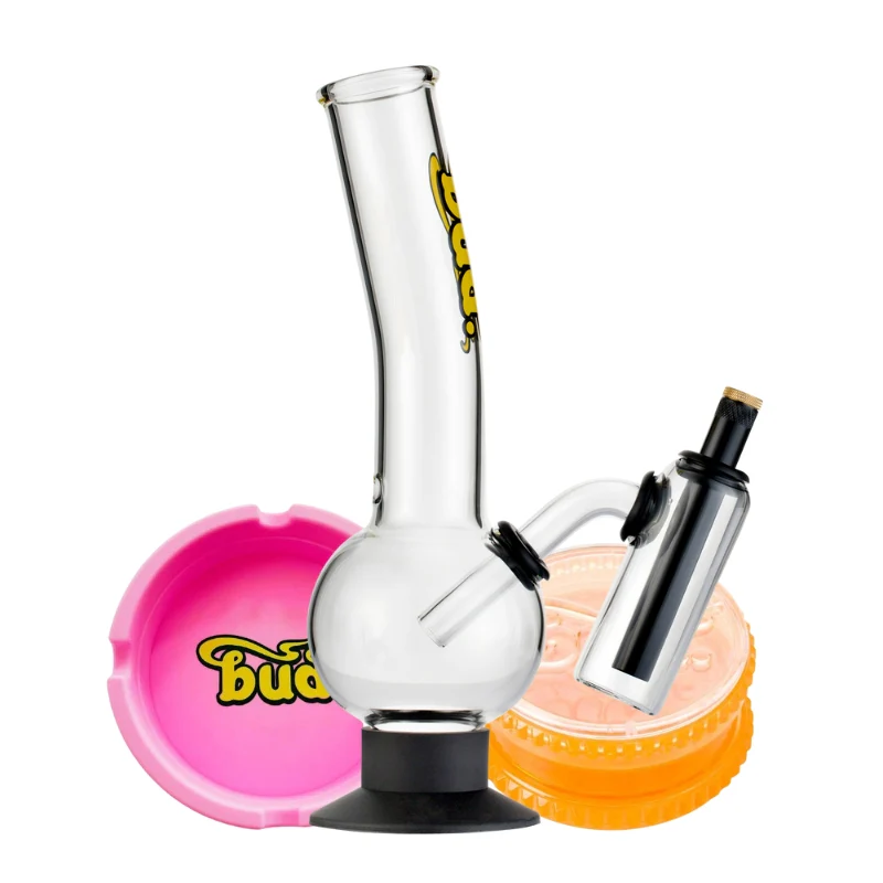 Bud Double Chamber Bubble Bong Bundle - Image 7