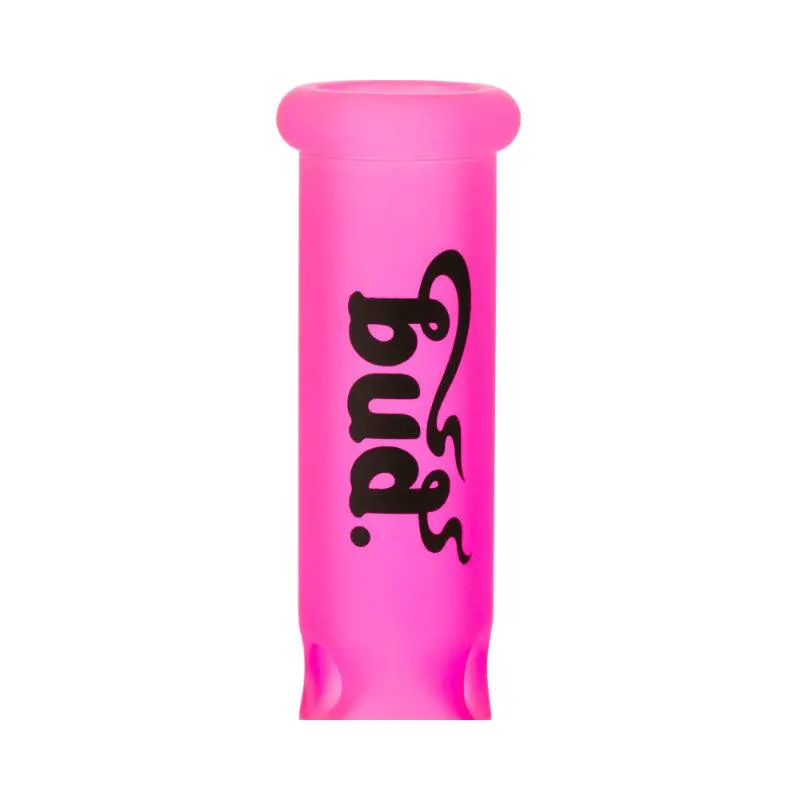 Bud Fluoro Tree Percolator Bong 28cm - Pink - Image 3