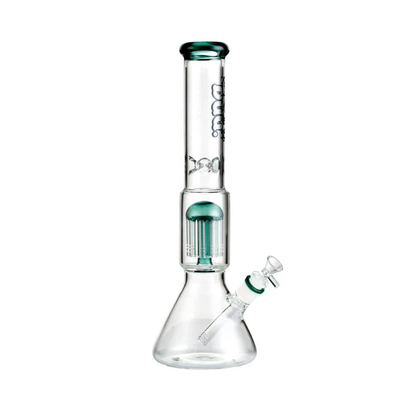 Bud Tree Percolator Bong 40cm - Teal - Image 3