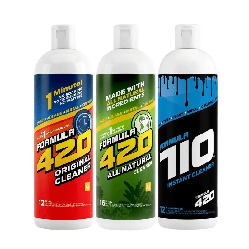 Formula 420 Original, All Natural & Formula 710 Instant Cleaning Bundle (3 Pack)