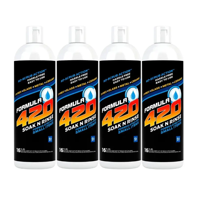 Formula 420 - Soak-N-Rinse Glass Bong Cleaner (473ml) - Image 3