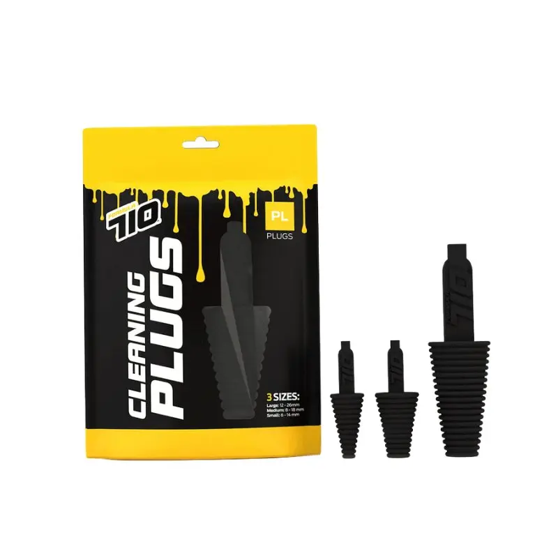 Formula 710 Silicone Cleaning Plugs (3 Pack) - Black