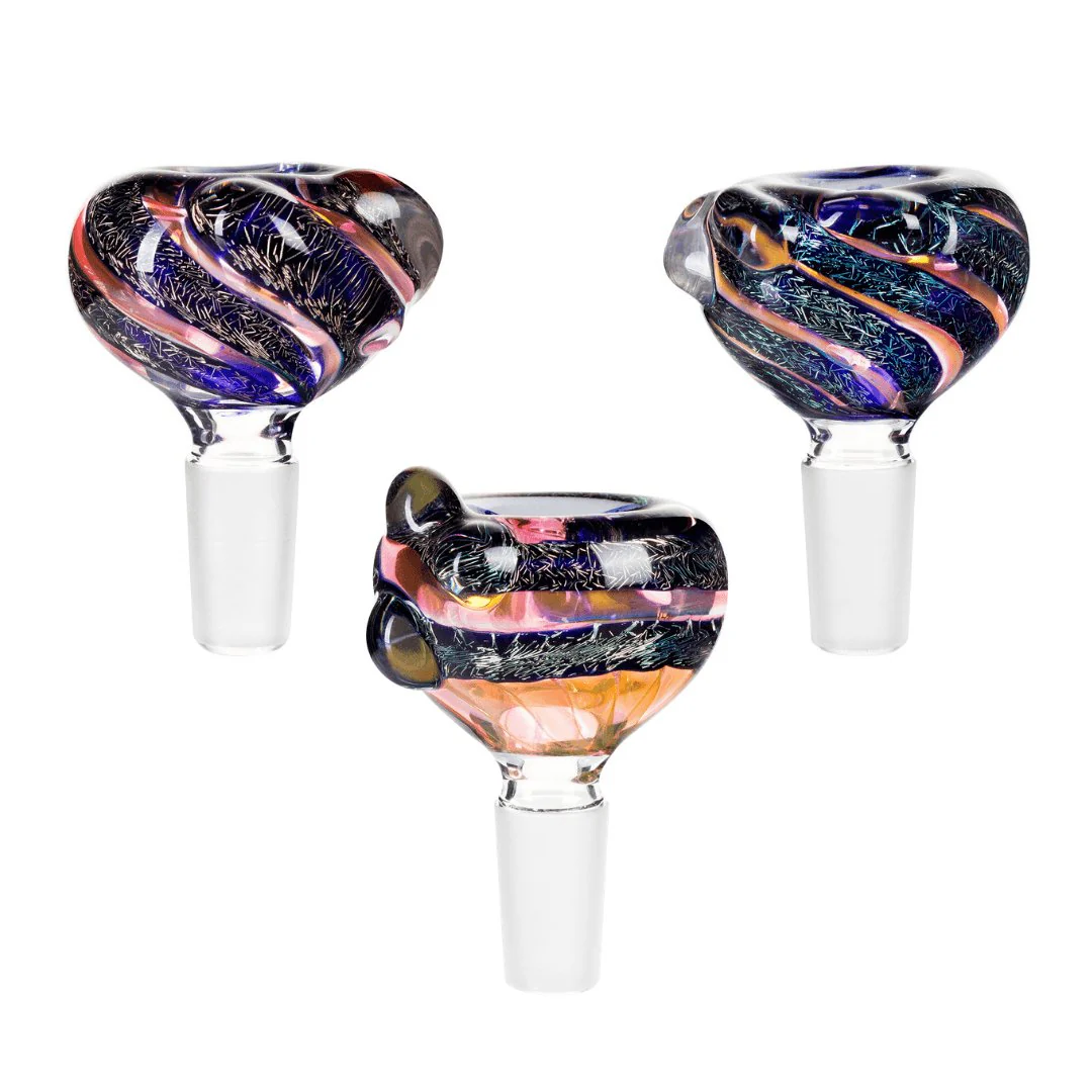 Frank Loves Glass Cone Piece 14mm - Confetti