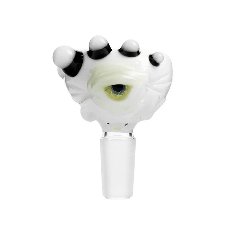 Frank Loves Glass Eyeball Cone Piece 14mm - Glow In The Dark - Image 4