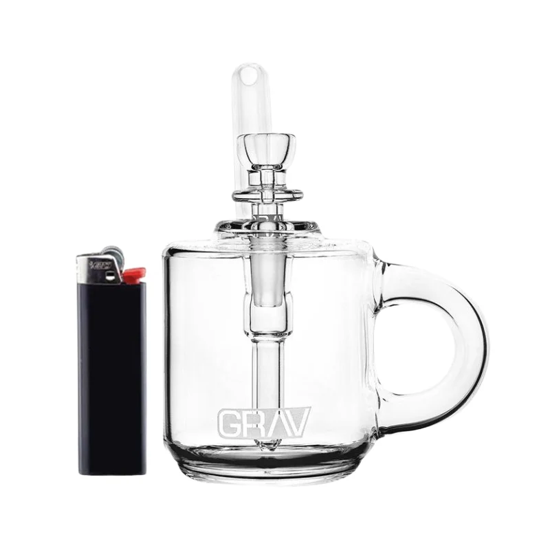 GRAV Coffee Mug Pocket Bubbler Bong 12cm - Image 4