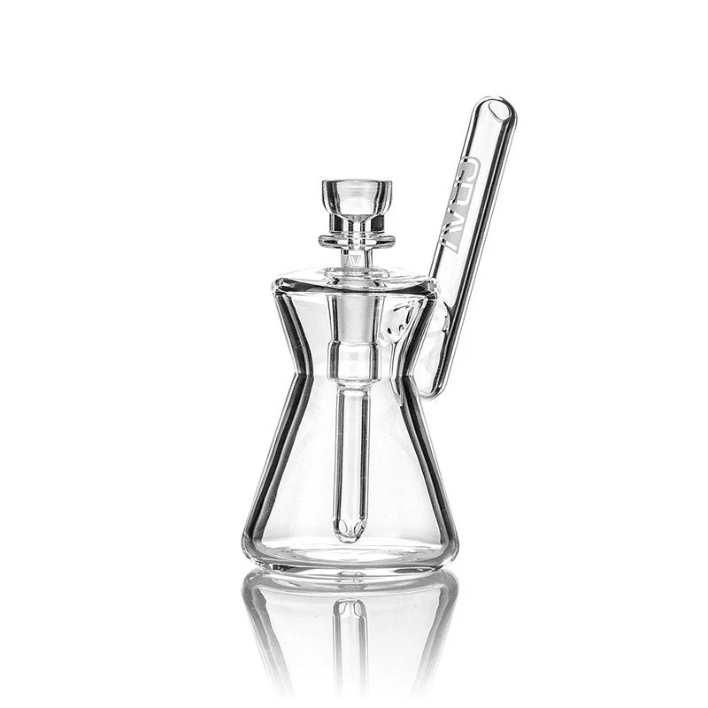 GRAV Hourglass Pocket Bubbler Bong 12cm - Image 4