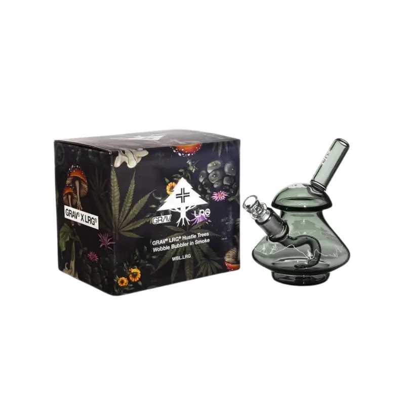 GRAV x LRG Hustle Trees Wobble Bubbler Bong 13cm - Image 3