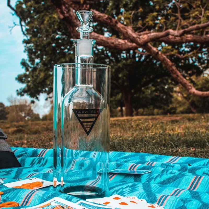 GRAV Medium Gravitron Gravity Bong 24cm - Image 8