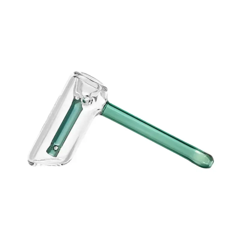GRAV Mini Hammer Bubbler Bong 13cm - Teal