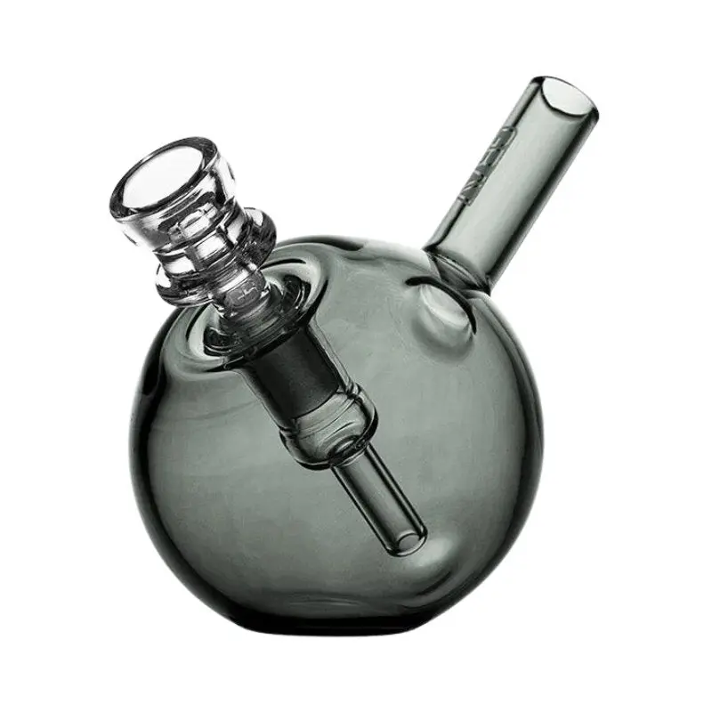 GRAV Spherical Pocket Bubbler Bong 10cm - Smoke