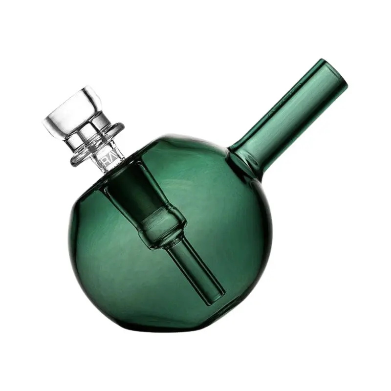 GRAV Spherical Pocket Bubbler Bong 10cm - Teal - Image 3