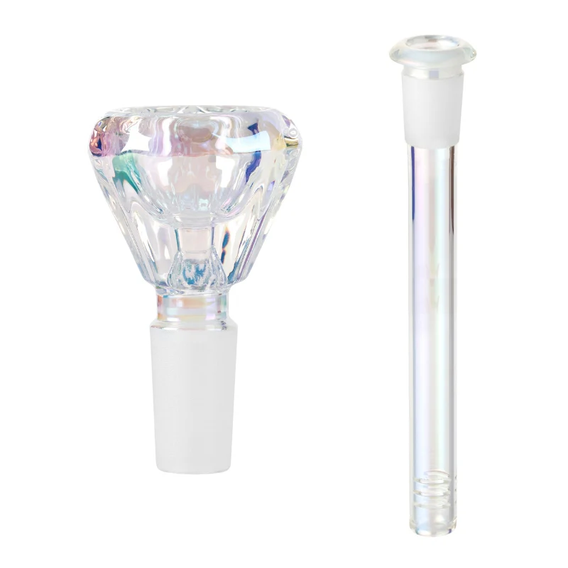 Her Highness III Glass Cone Piece & Downstem 14mm Bundle