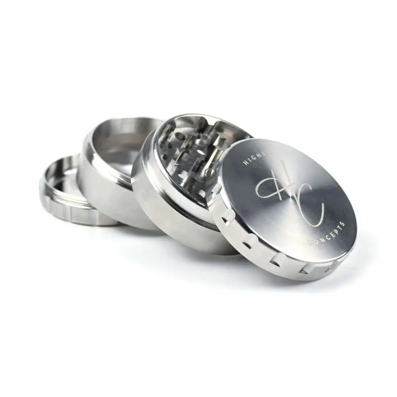 Higher Concepts 4-Part Stainless Steel Grinder