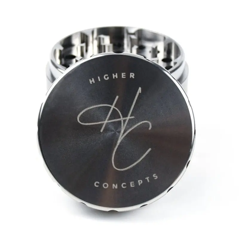 Higher Concepts 4-Part Stainless Steel Grinder - Image 3
