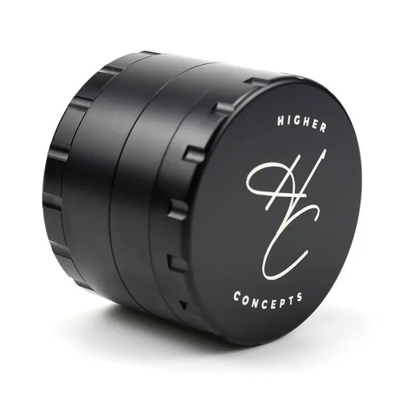 Higher Concepts 4-Part Stainless Steel Grinder - Black - Image 4