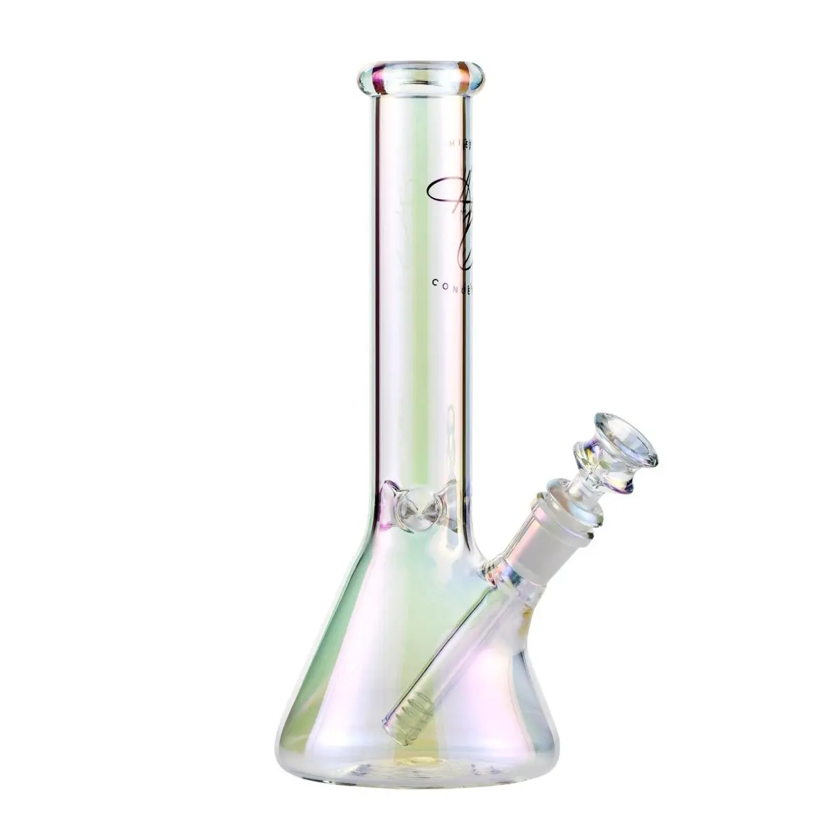 Higher Concepts Beaker Bong 25cm - Iridescent - Image 3