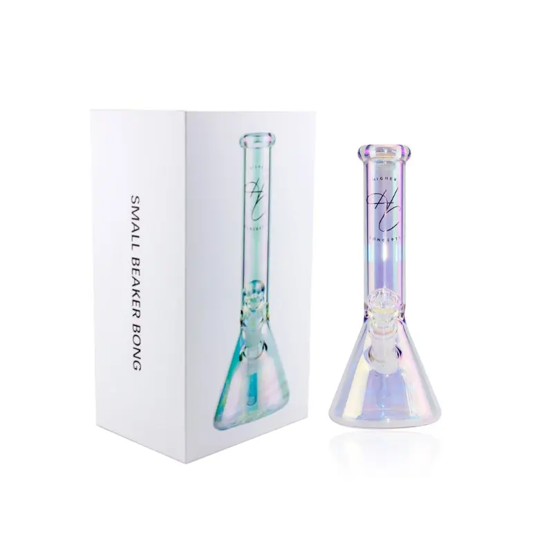 Higher Concepts Beaker Bong 25cm - Iridescent - Image 8