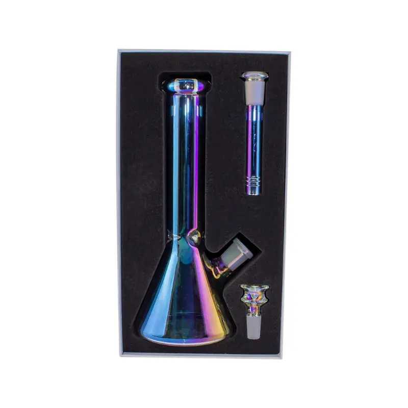 Higher Concepts Beaker Bong 25cm - Iridescent - Image 9