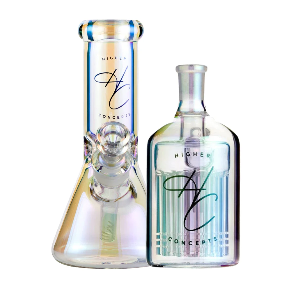 Higher Concepts Beaker Bong & Ash Catcher Bundle - Image 4