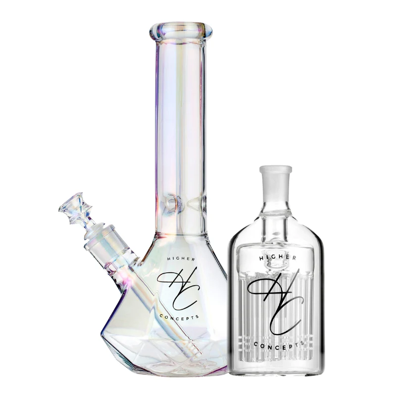 Higher Concepts Diamond Bong & Ash Catcher Bundle - Image 3