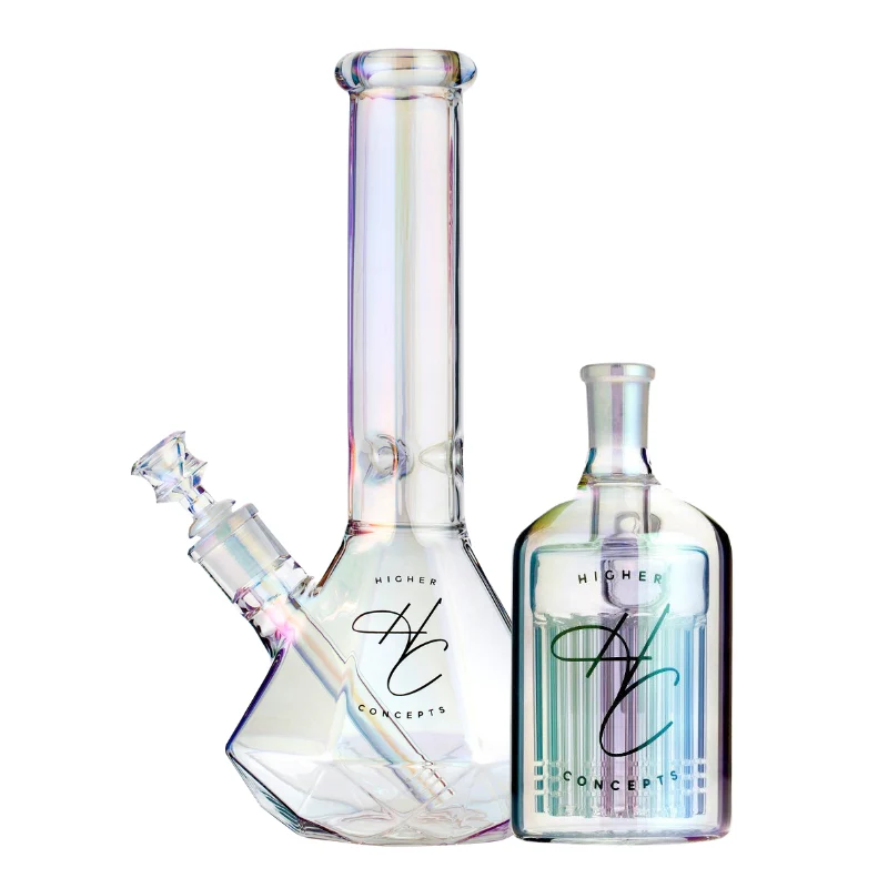 Higher Concepts Diamond Bong & Ash Catcher Bundle - Image 4