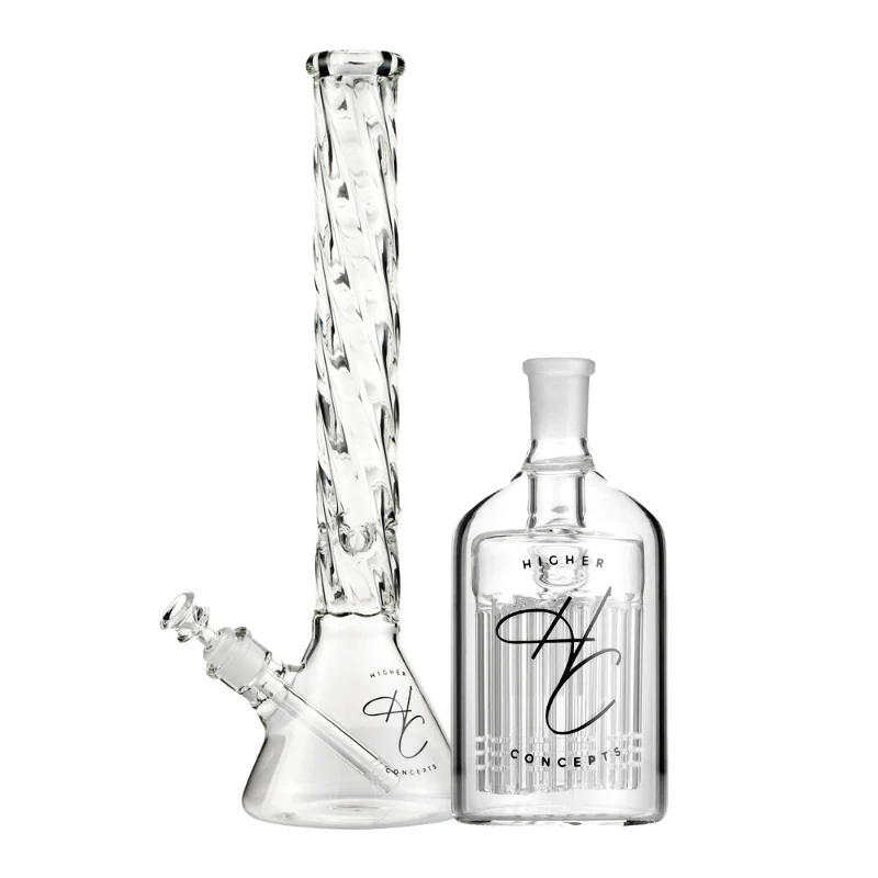 Higher Concepts Spiral Bong & Ash Catcher Bundle - Image 3