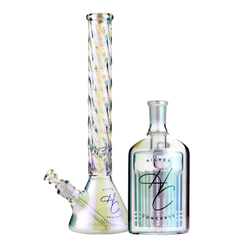 Higher Concepts Spiral Bong & Ash Catcher Bundle - Image 6