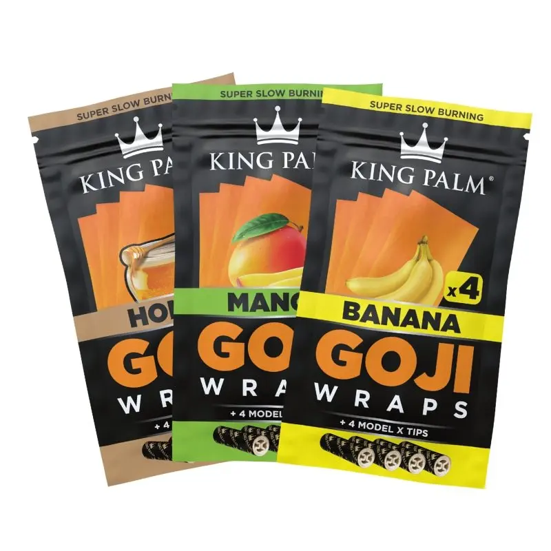 King Palm Flavoured Goji Wraps Bundle (3 Flavours)