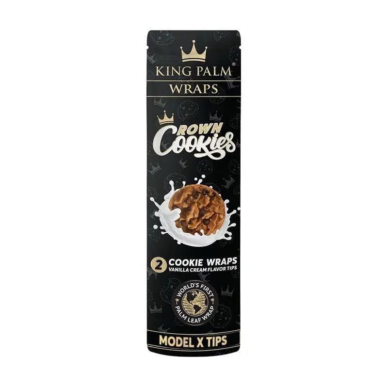King Palm Flavoured Palm Leaf Wraps - Crown Cookies (2 Pack)