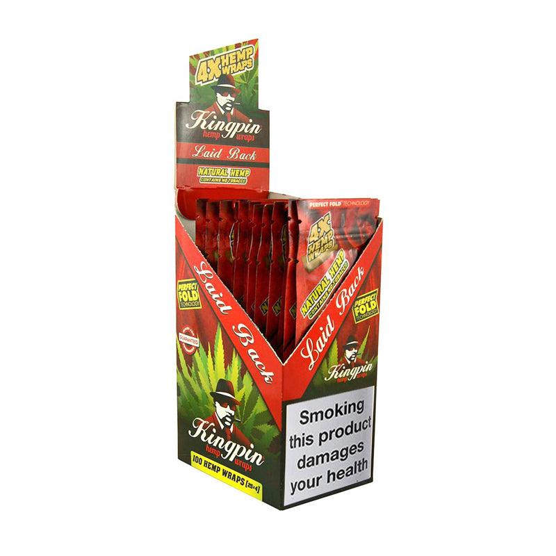 Kingpin Flavoured Hemp Wraps - Laid Back Cinnabon (4 Pack) - Image 3