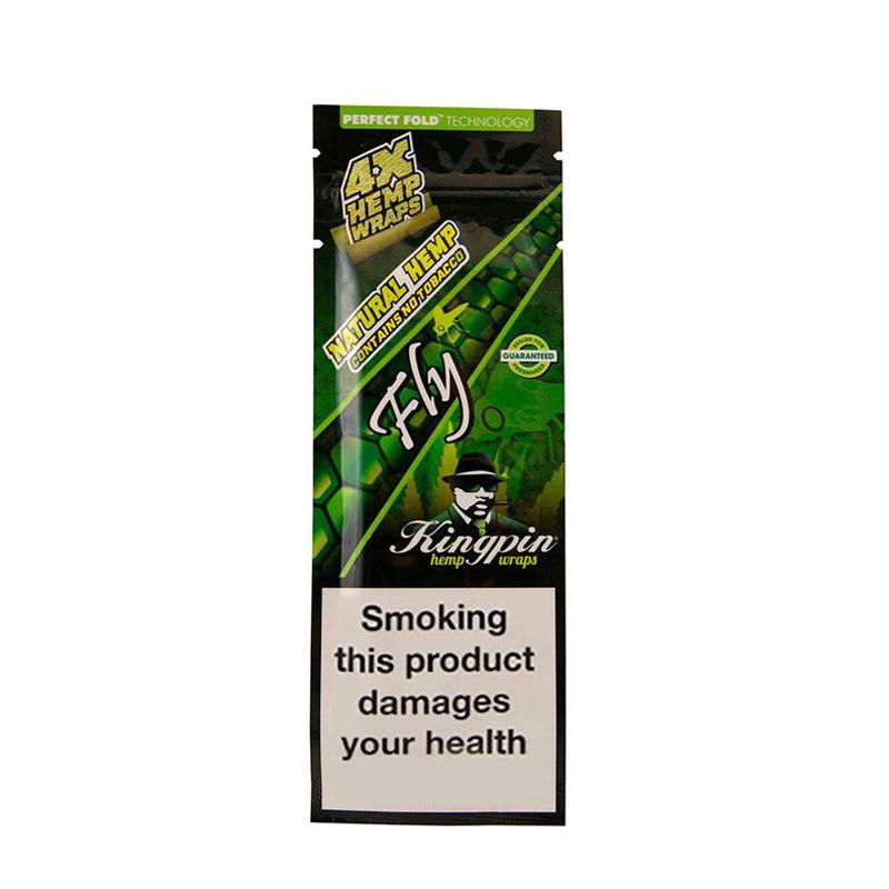 Kingpin Flavoured Hemp Wraps - Fly Caramel (4 Pack)