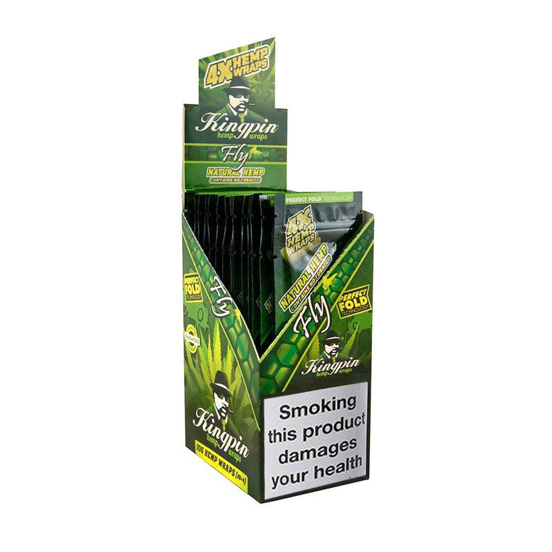 Kingpin Flavoured Hemp Wraps - Fly Caramel (4 Pack) - Image 3